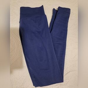 Women's High-Waist Navy Leggings